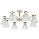 Потолочная люстра Arte Lamp Tyler A1031PL-8WH