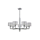 Подвесная люстра Crystal Lux Maestro SP-PL7 Chrome