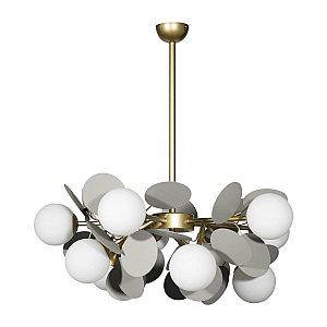 Люстра на штанге Loft IT Matisse 10008/10 Grey