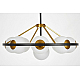 Подвесная люстра Lumina Deco Donzano LDP 8034-9 BK+WT