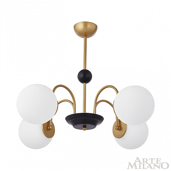 Подвесная люстра Arte Milano Napoli 312066/D700/4 BS/BK