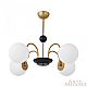 Подвесная люстра Arte Milano Napoli 312066/D700/4 BS/BK