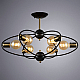 Потолочная люстра Arte Lamp Glasgow A1963PL-6BK