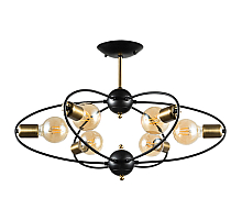 Люстра на штанге ARTE Lamp A1963PL-6BK