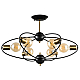 Потолочная люстра Arte Lamp Glasgow A1963PL-6BK
