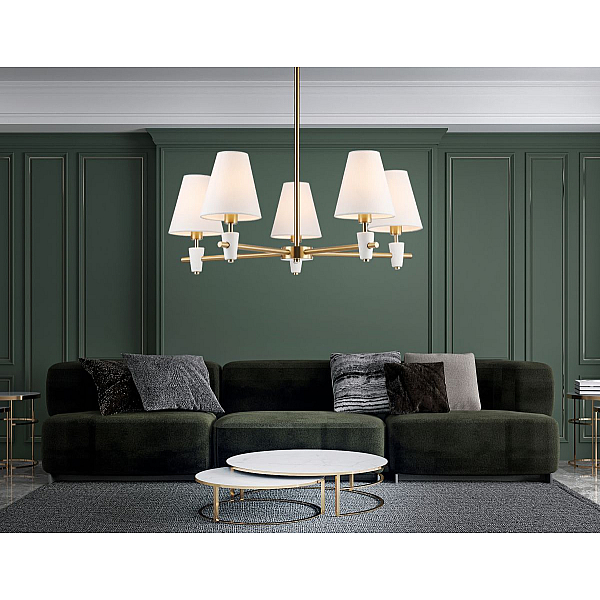 Люстра на штанге Ambrella Light High Light Ceramo Classic LH75044
