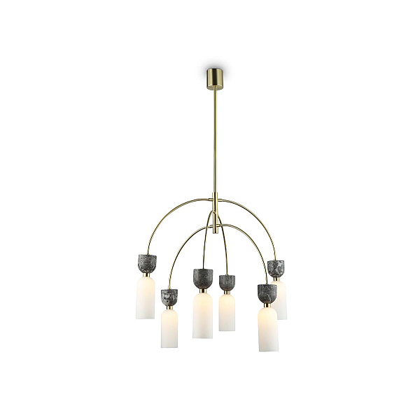 Люстра на штанге Ambrella Light High Light Ceramo Modern LH53333