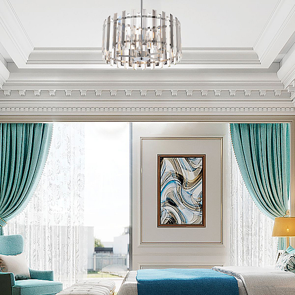 Люстра на штанге Arte Milano Sorrento 375209/5/350/390 CR