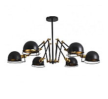 Подвесная люстра Lumina Deco Valmonti LDP D015-6 BK