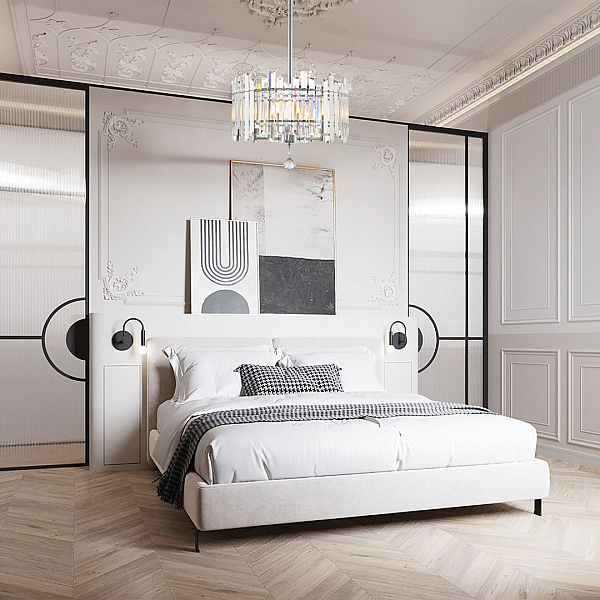 Люстра на штанге Arte Milano Sorrento 372409/5/350/400 CR