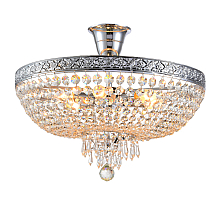 Люстра на штанге Natali Kovaltseva BAROCCO 81404/6C CHROME