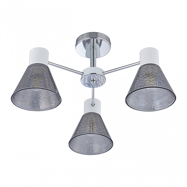 Люстра на штанге Arte Milano Napoli 322408/3 CR+WH