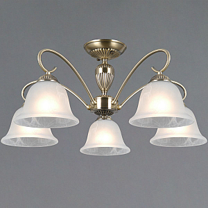 Люстра на штанге Illumico IL0696-5ASQ-25 AB AREZZO