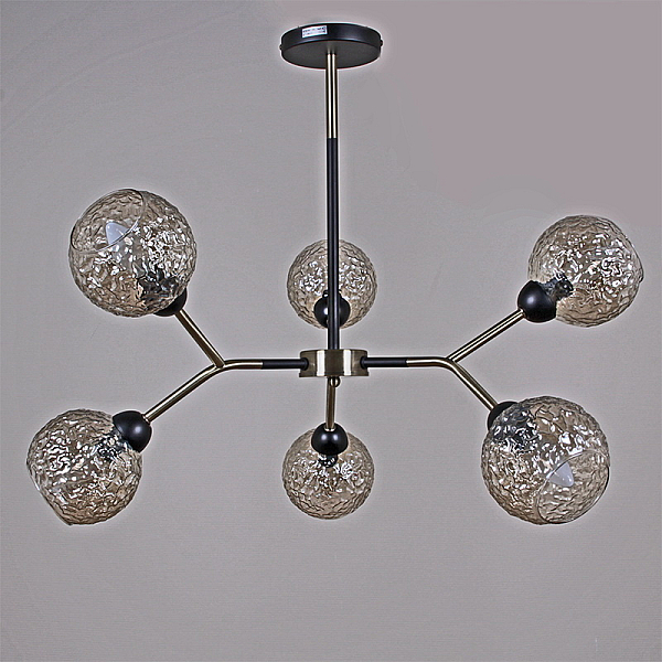 Подвесная люстра Illumico IL0268-6PSQ-79 BK AB
