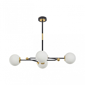 Люстра на штанге Arte Milano 272708/4 BK/GD