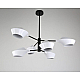 Подвесная люстра Lumina Deco Romina LDP 6037-6 WT+BK