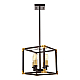 Подвесная люстра Lumina Deco Waldorf LDP 1140-4 BK+MD