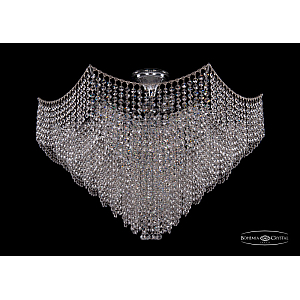 Люстра на штанге Bohemia Ivele Crystal 77071/77 Ni