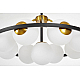 Подвесная люстра Lumina Deco Donzano LDP 8034-9 BK+WT