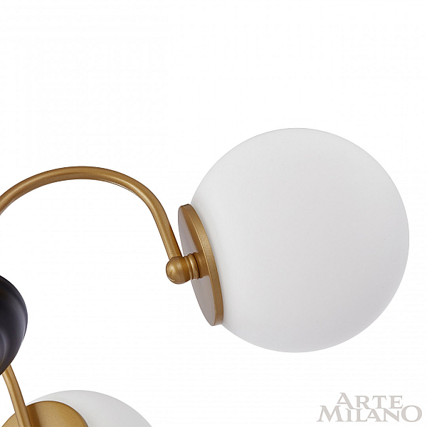 Подвесная люстра Arte Milano Napoli 312066/D700/4 BS/BK