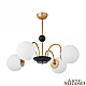 Подвесная люстра Arte Milano Napoli 312066/D700/4 BS/BK
