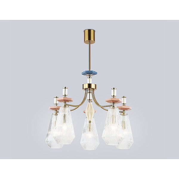 Люстра на штанге Ambrella Light High Light Ceramo Modern LH53183