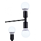 Люстра на штанге Natali Kovaltseva LOFT LUX 75129/8C BLACK