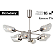 Потолочная люстра Moderli Avery V10809-8P