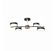 Люстра на штанге LED4U L3213-670 BK