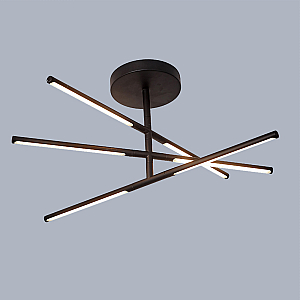 Люстра на штанге Crystal Lux LARGO PL32W D730 BLACK