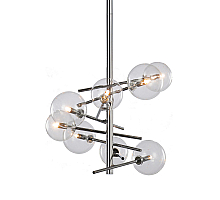 Люстра на штанге Delight Collection Globe Mobile MX19009070-8A chrome