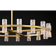 Люстра на штанге Delight Collection Arcachon KM1000P-36 brass
