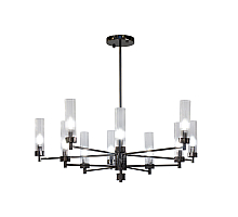 Люстра на штанге AM Group INDIGO SP10 PEARL BLACK