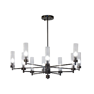 Люстра на штанге AM Group INDIGO SP10 PEARL BLACK