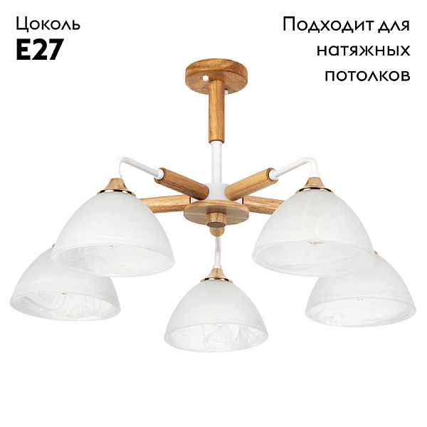 Потолочная люстра Arte Lamp Matthew A5032PL-5BR