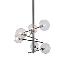 Люстра на штанге Delight Collection Globe Mobile MX19009070-6A chrome