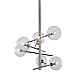 Люстра на штанге Delight Collection Globe Mobile MX19009070-6A chrome
