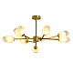 Люстра на штанге Delight Collection KM1245P-9 brass