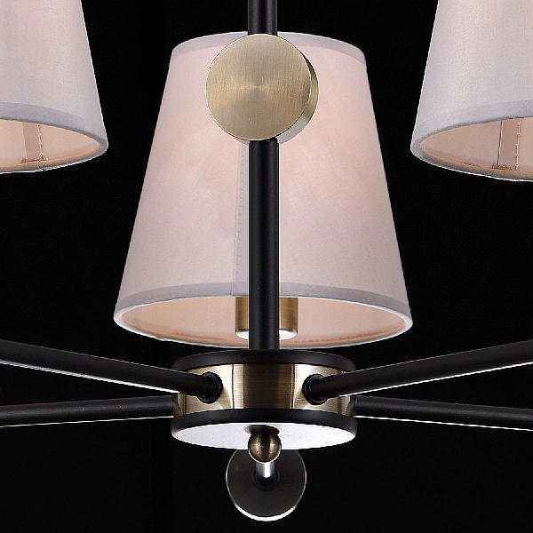 Люстра Illumico IL0394-5CSQ-24 BK AB CASTOR