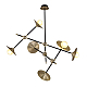 Люстра на штанге Delight Collection 9256P/6 gold