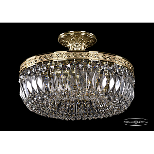 Люстра на штанге Bohemia Ivele Crystal 19041/35IV G