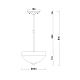 Потолочный светильник MyFar Biene MR1525-3C