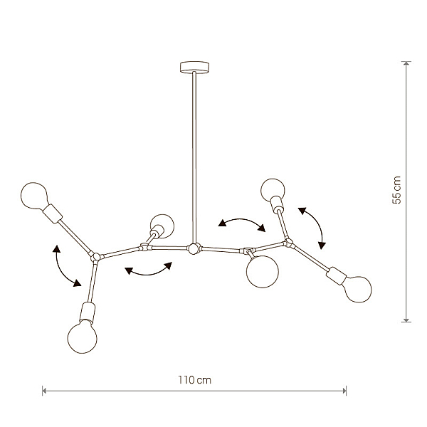 Подвесная люстра Nowodvorski Twig 9138