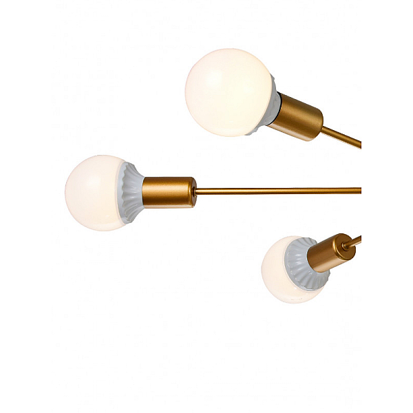 Люстра на штанге Natali Kovaltseva LOFT 75140/8C GOLD