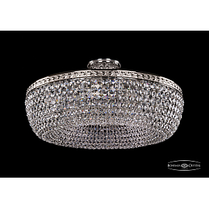 Люстра на штанге Bohemia Ivele Crystal 19031/55IV Ni