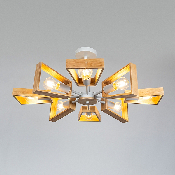Потолочная люстра Arte Lamp Brussels A8030PL-8WH