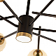 Люстра на штанге Arte Milano Neapolis 278408/8+1 BK/GD