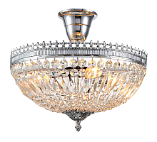 Люстра на штанге Natali Kovaltseva ROCOCO 81406/4C CHROME