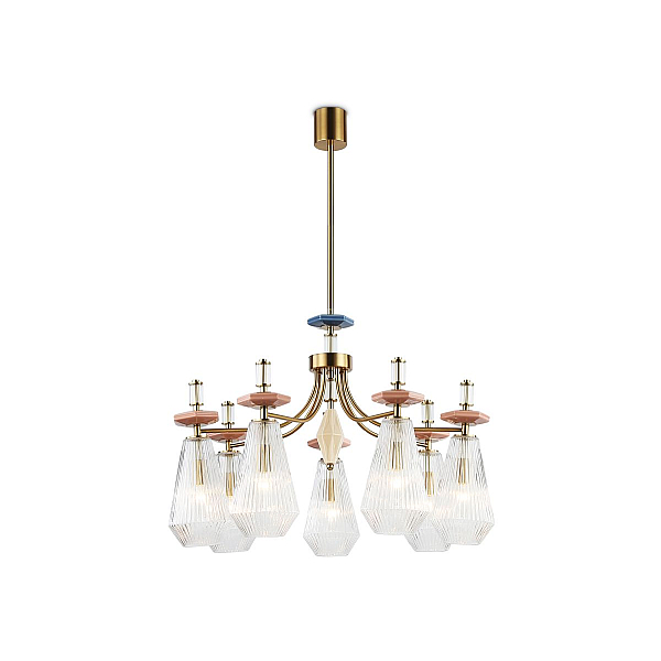 Люстра на штанге Ambrella Light High Light Ceramo Modern LH53184
