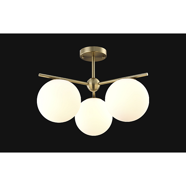 Подвесная люстра Crystal Lux FELIZ SP-PL3 BRONZE/WHITE